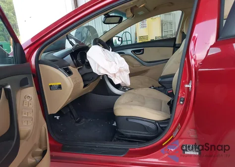 2013 Hyundai Elantra Gls z USA, uszkodzony, nr VIN KMHDH4AE9DU631903